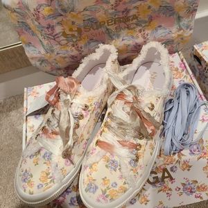 Superga x loveshackfancy size 39.5/8.5